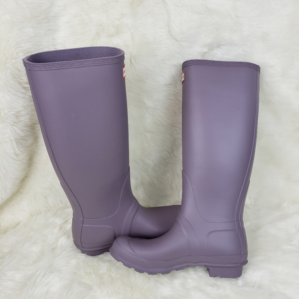 Hunter Original Tall Matte Thundercloud Rainboots - Picture 7 of 7